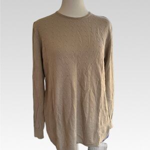 Women's Beige Sweater Cardigan